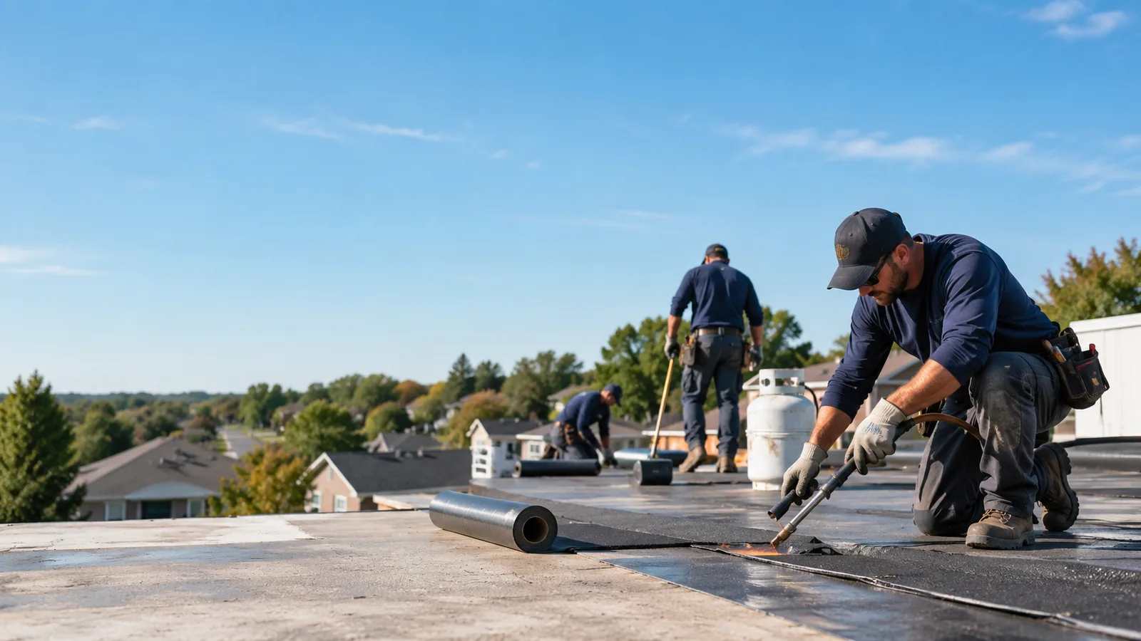 Flat Roof Leak Repair providers in Gackle, ND